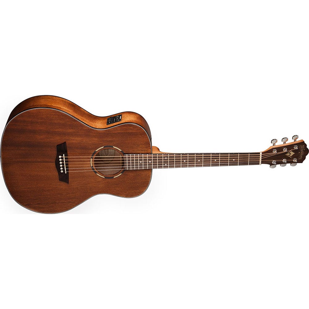 Washburn WLO12SE Woodline Series Orchestra 6-String Acoustic-Electric Guitar - Natural