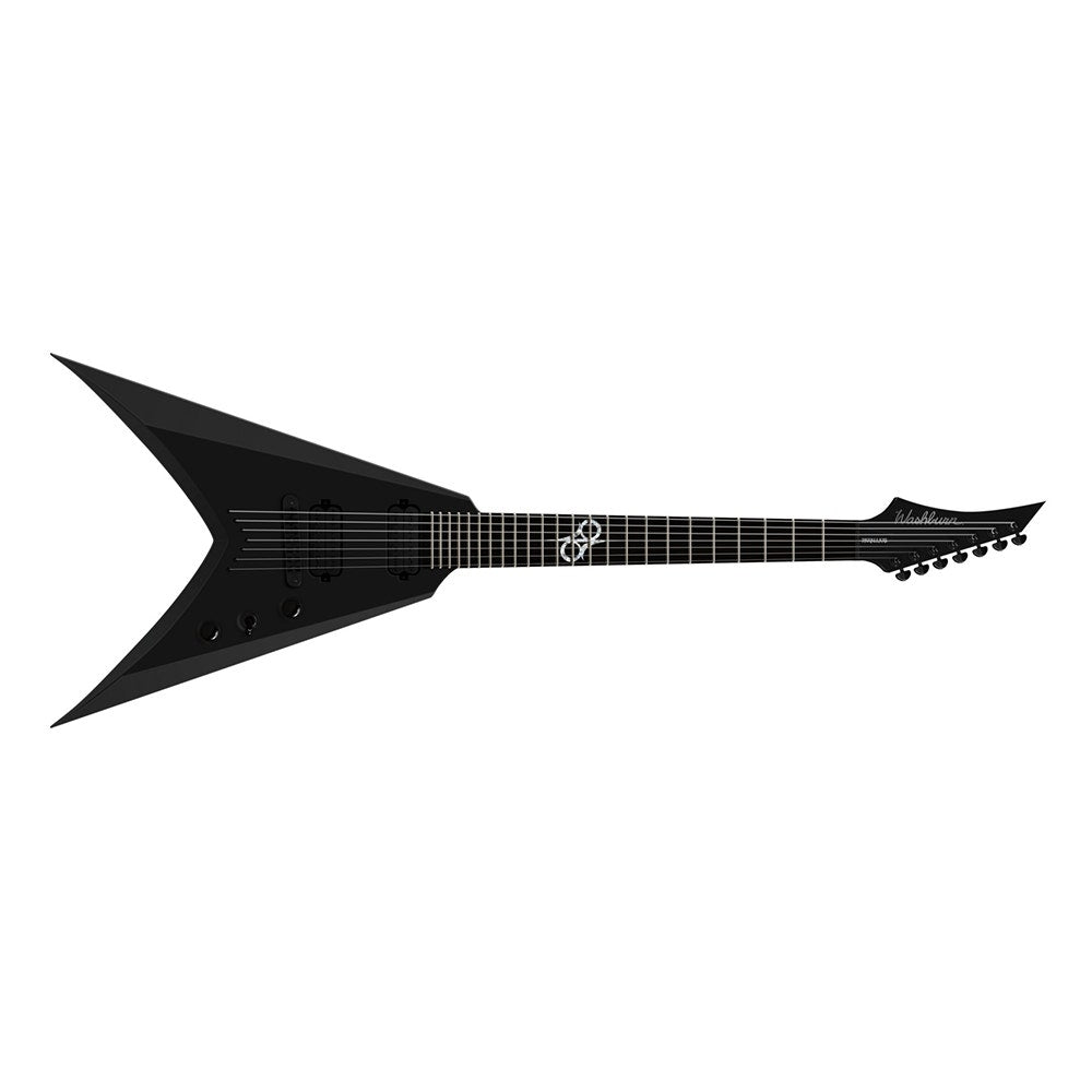 Washburn PX-SOLARV170CK Ola Englund Parallaxe Solar V 7-String Electric Guitar with Gig Bag - Black Matte (B-STOCK)