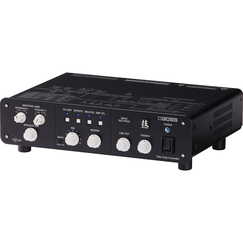 Boss Waza Tube Amp Expander Load Box, Power Stage, Cab Emulator, IR Loader, Interface