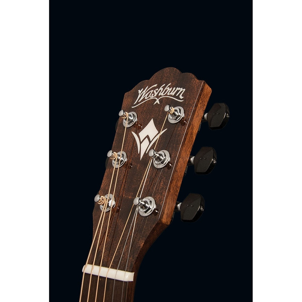 Washburn WCG700SWEK Comfort Series Acoustic-Electric Guitar, Grand Auditorium