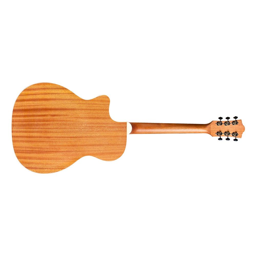 Guild Westerly Collection OM240CE Acoustic-Electric Guitar, Cutaway Orchestra, Gig Bag - Natural
