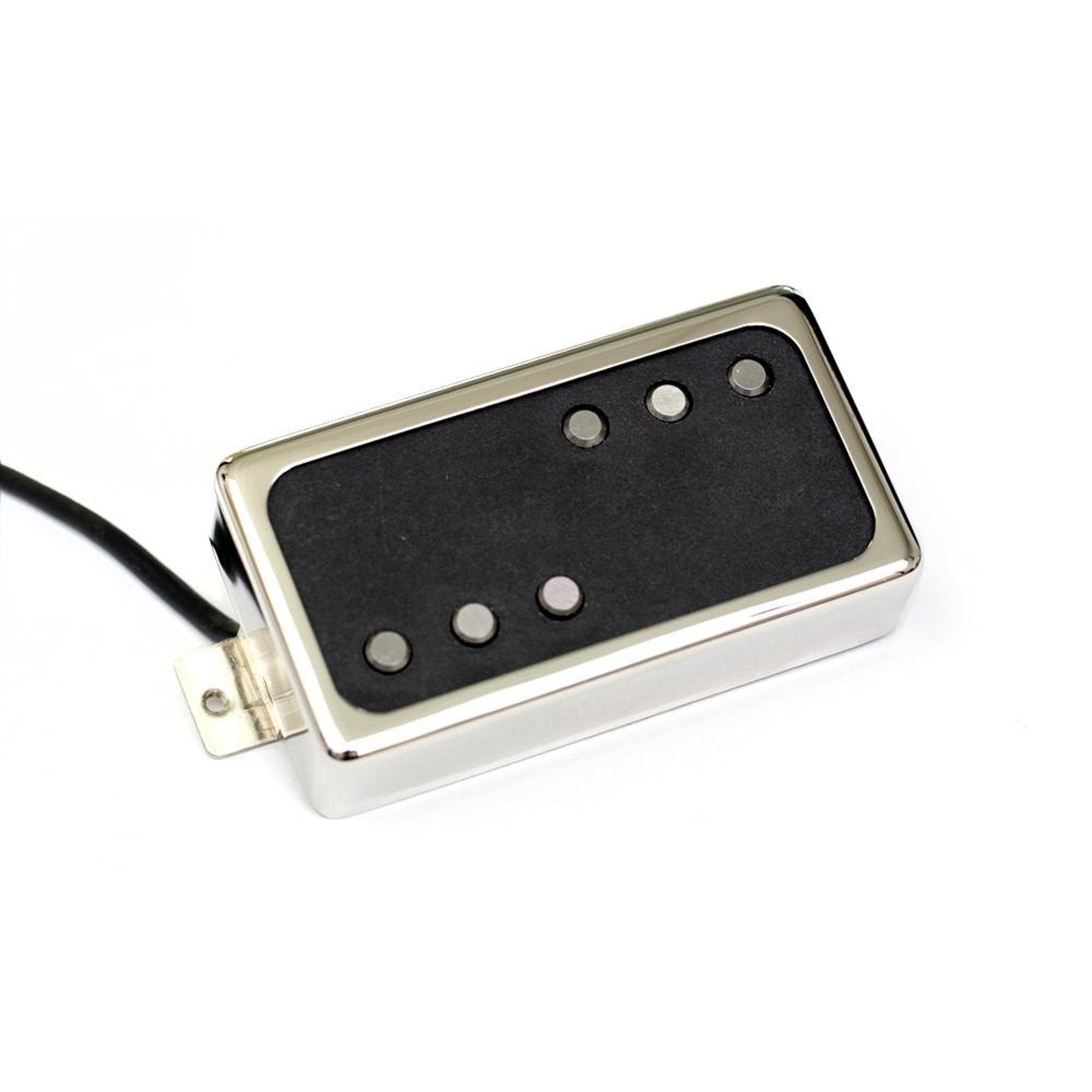 Porter Pickups WRH Humbucker, Neck Position, Open Top, Raw Nickel