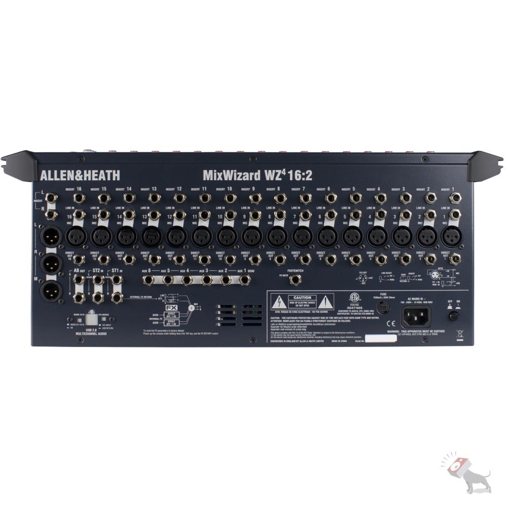 Allen & Heath Mixwizard WZ416:2 16-input Mixer with 6 Auxes and On-board Effects