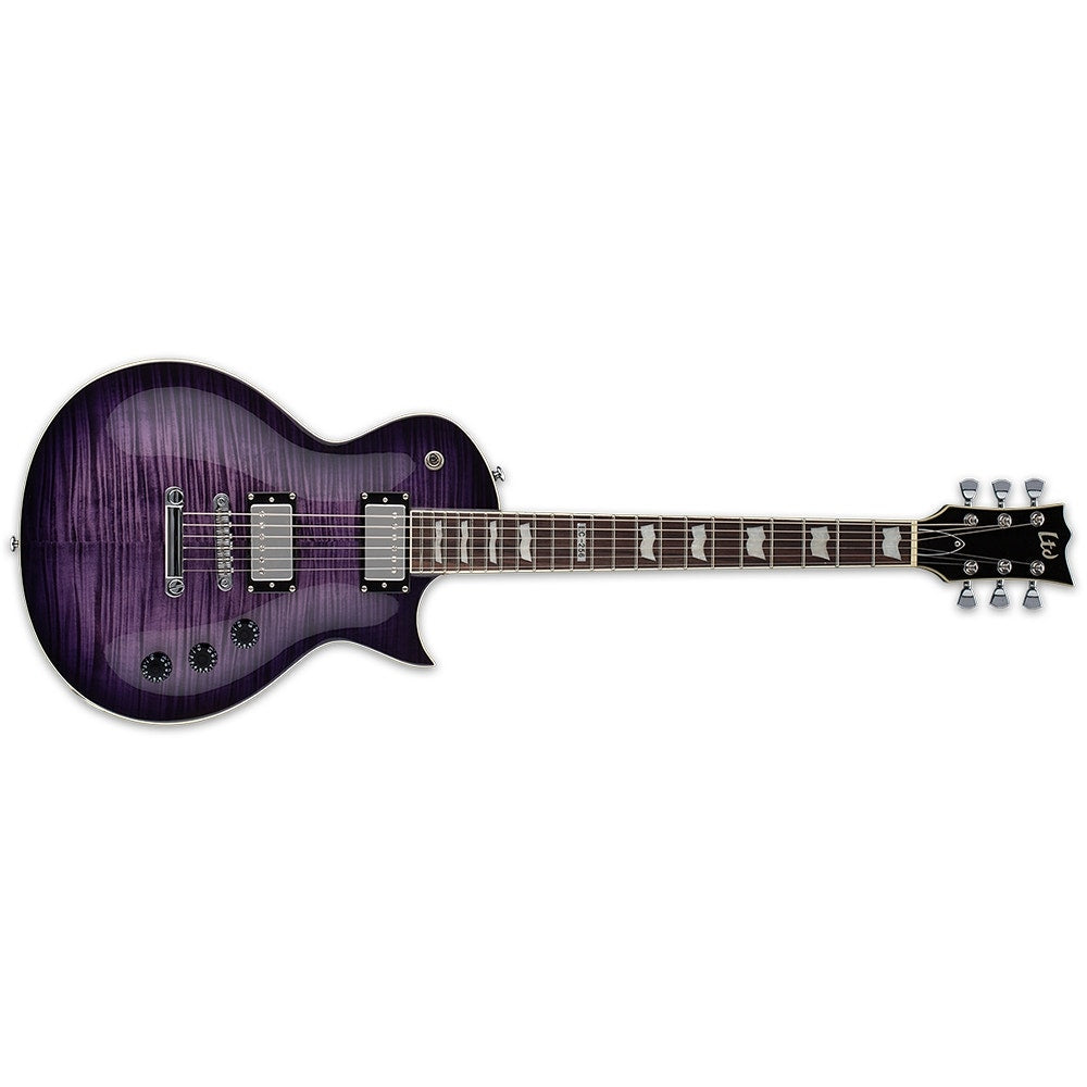 ESP LTD EC-256FM Electric Guitar, Flamed Maple - See-Thru Purple Sunburst (B-STOCK)