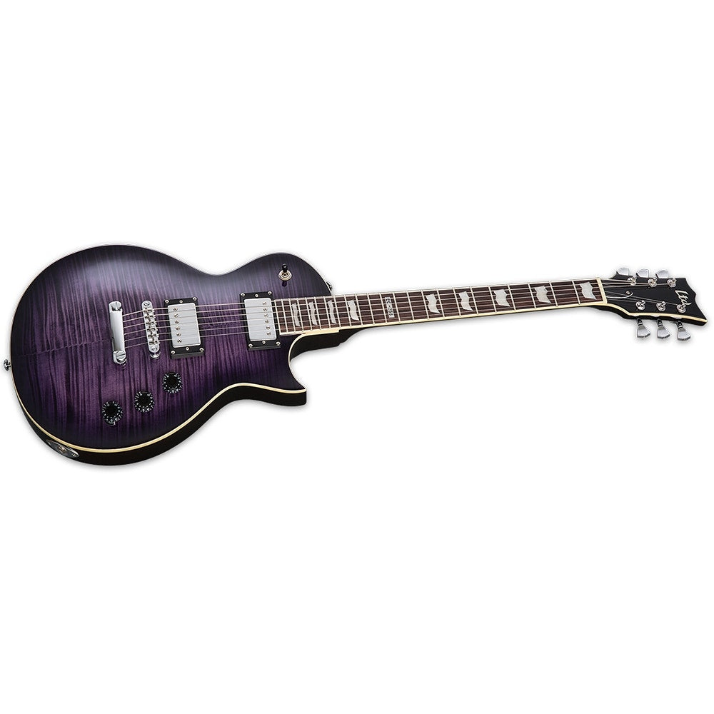 ESP LTD EC-256FM Electric Guitar, Flamed Maple - See-Thru Purple Sunburst (B-STOCK)