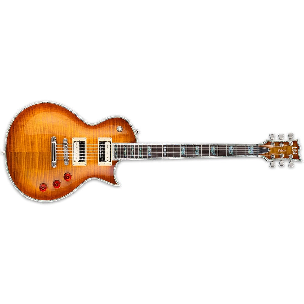 ESP LTD EC-1000 ASB Electric Guitar, Rosewood Fingerboard - Amber Sunburst