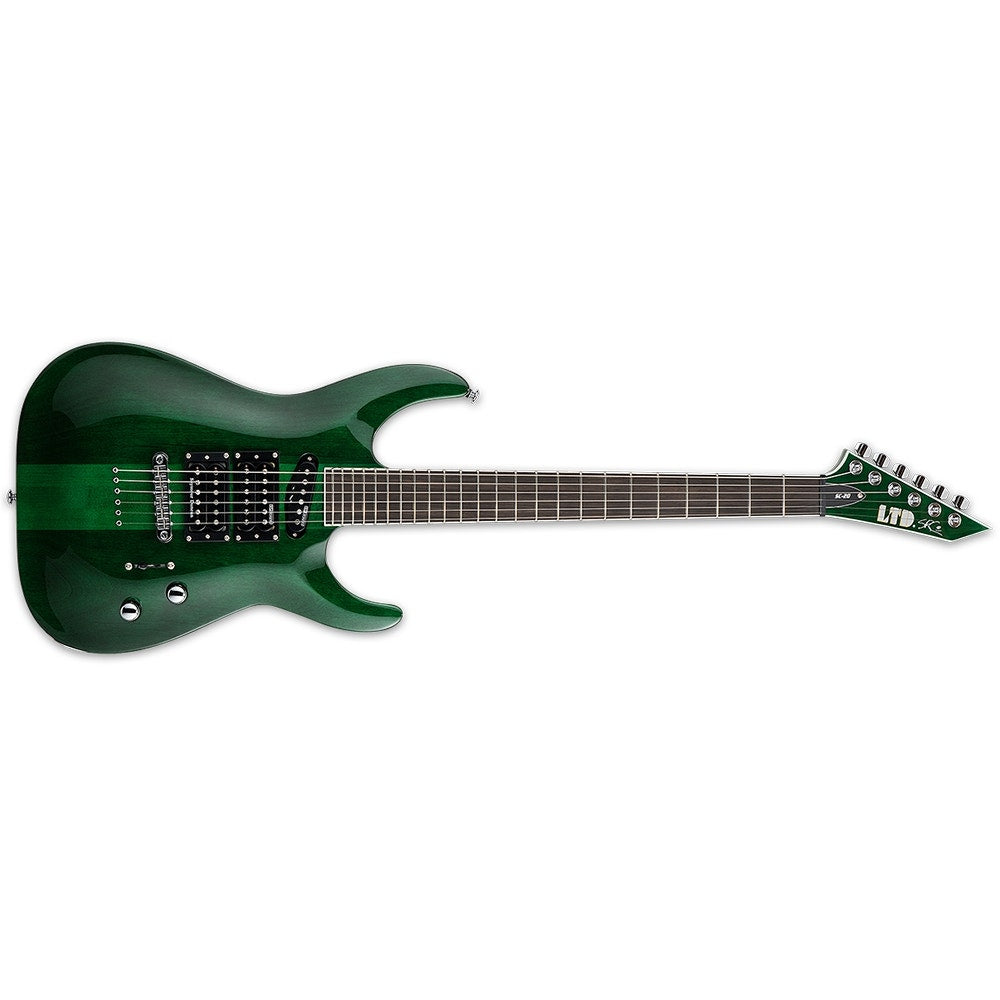 ESP LTD SC-20 Stephen Carpenter 20th Anniversary Electric Guitar - See Thru Green