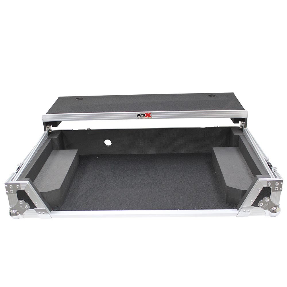 ProX XS-DDJ1000WLT Flight Case for Pioneer DDJ1000 & DDJ1000SRT Digital Controller w/ Laptop Shelf and Wheels