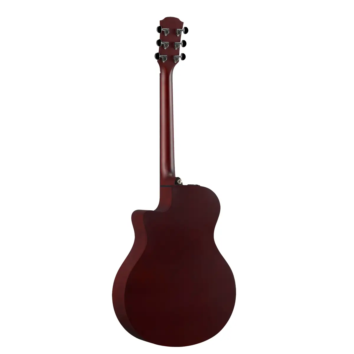 Yamaha APX600M Thinline Acoustic-Electric Guitar, Rosewood Fretboard, Smoky Black