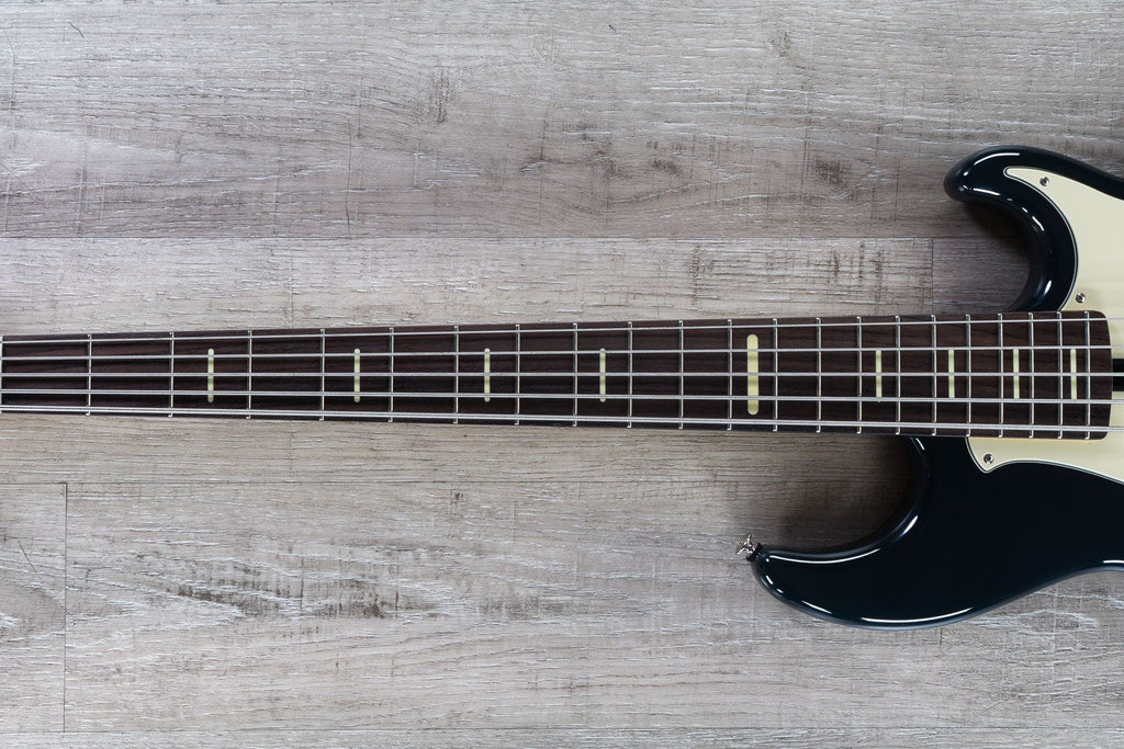 Yamaha B-Stock BB Pro Series BBP35 5-String Electric Bass Guitar, Midnight Blue