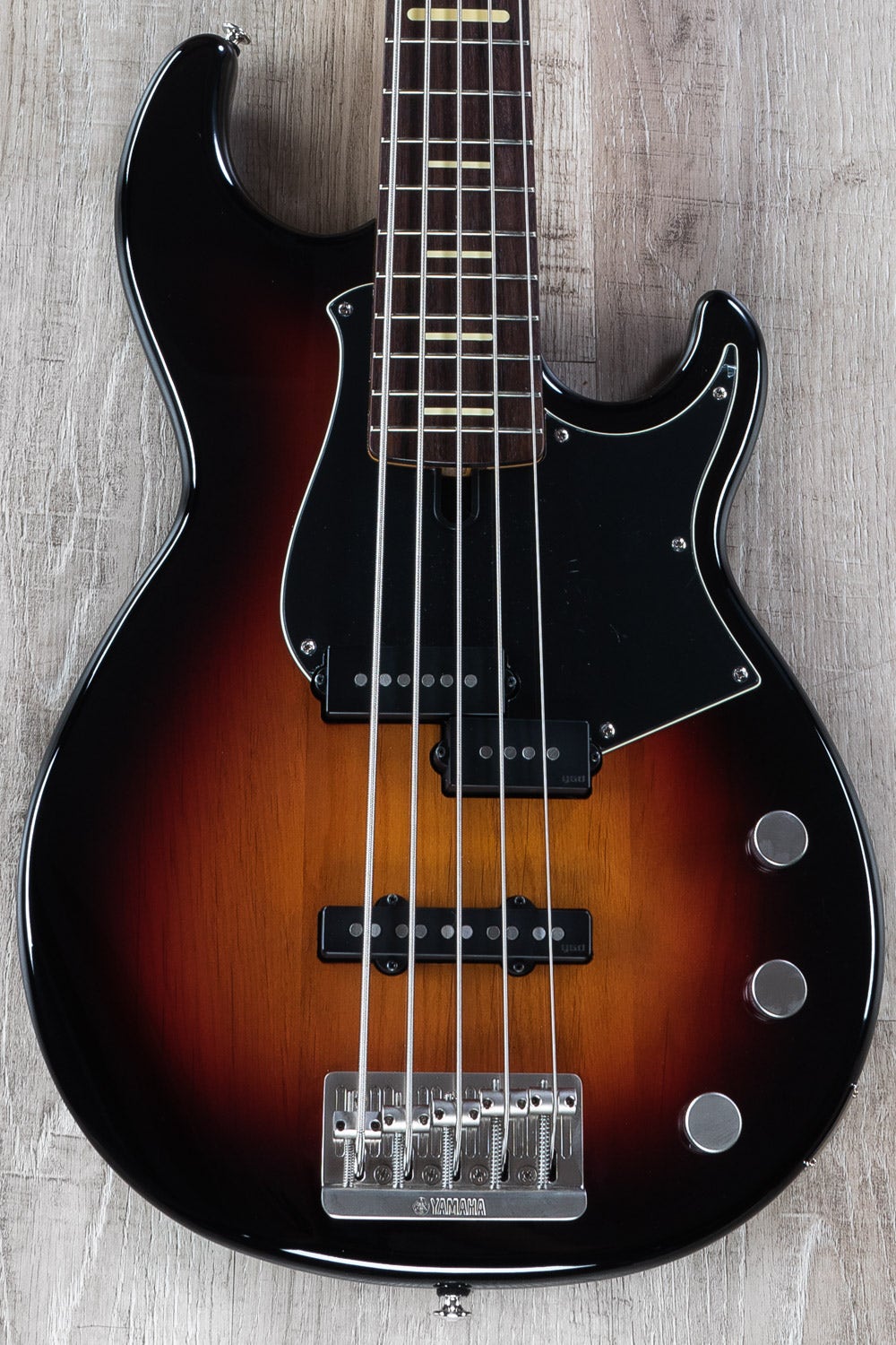 Yamaha B-Stock BB Pro Series BBP35 5-String Bass Guitar, Vintage Sunburst