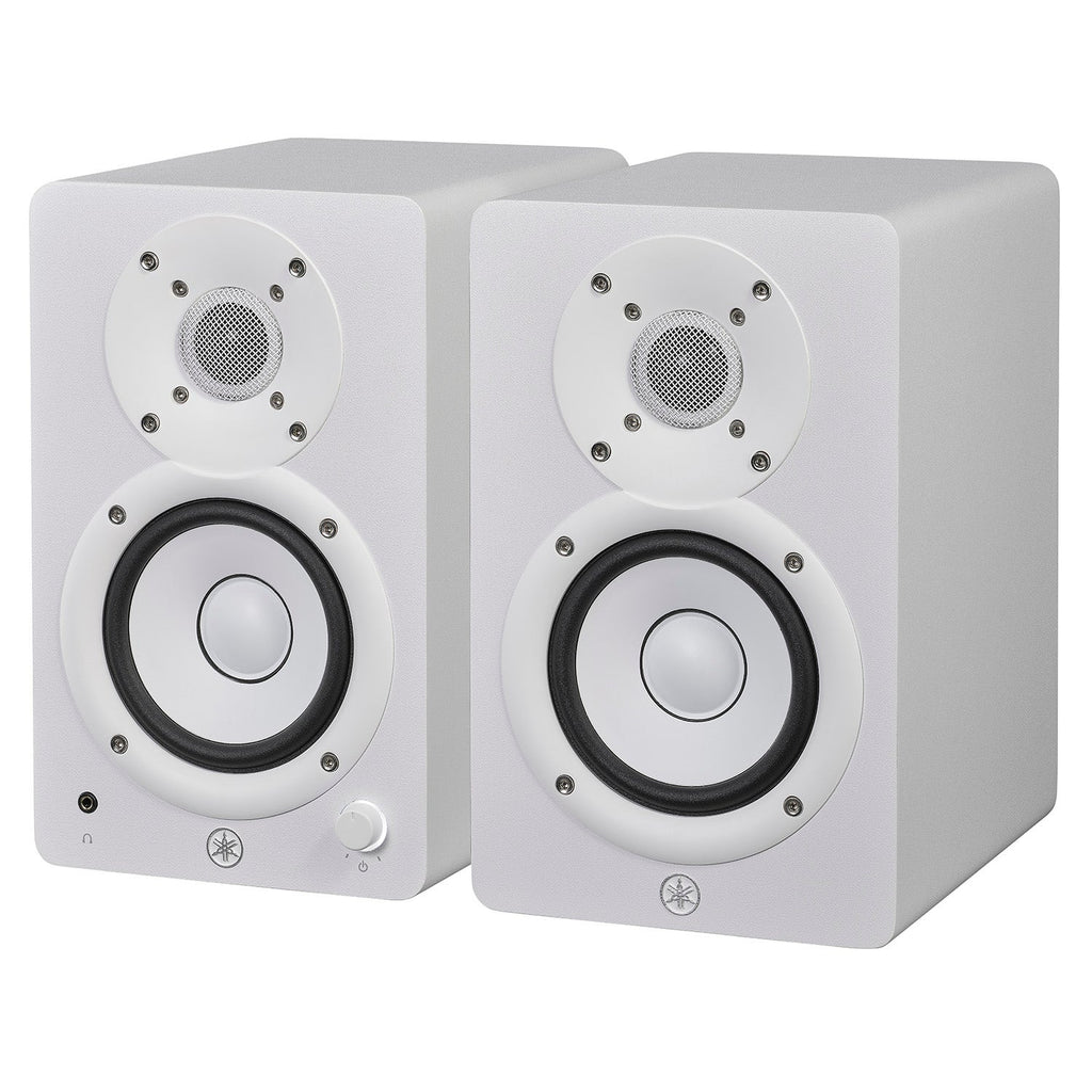 Yamaha HS4 4.5-Inch Compact Powered Studio Monitor Speakers, Pair, White