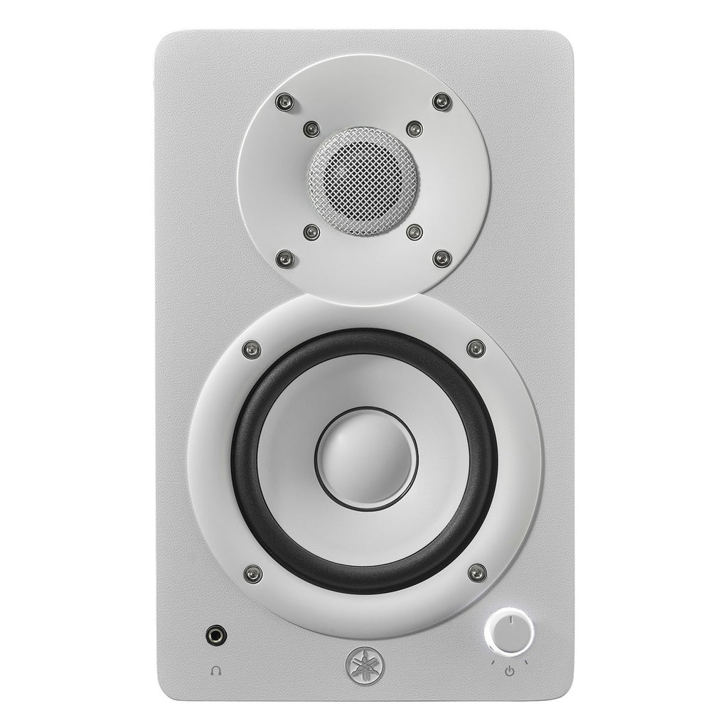 Yamaha HS4 4.5-Inch Compact Powered Studio Monitor Speakers, Pair, White