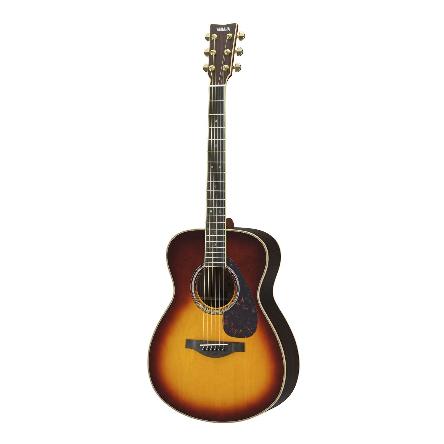 Yamaha LS16 ARE Acoustic Electric Guitar, Solid Engelmann Spruce Top, Brown Sunburst