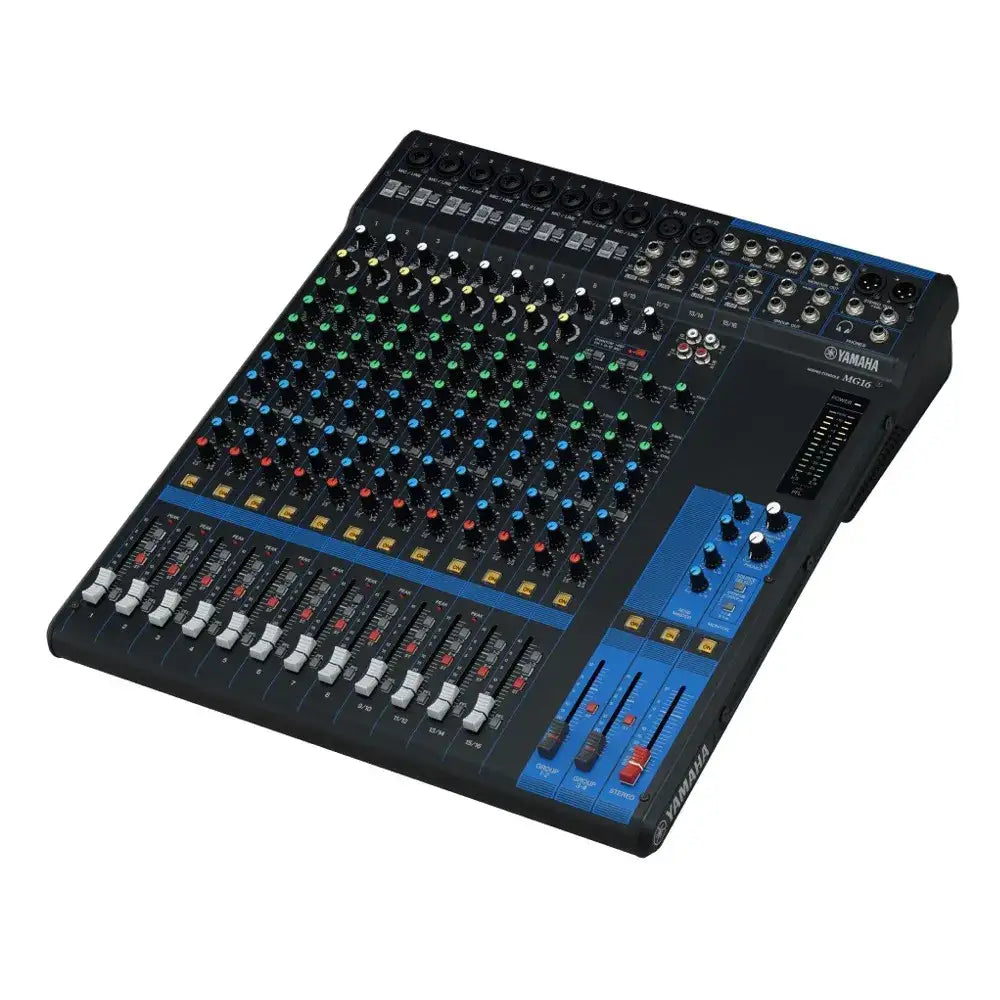 Yamaha MG16 16-Channel Analog Mixer with 10 Microphone Preamps & 4 Aux Sends