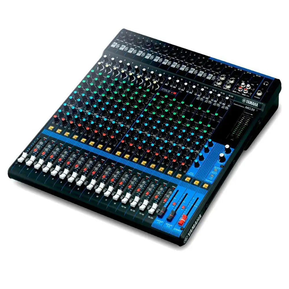 Yamaha MG20 20-Channel Analog Mixer with 16 Microphone Preamps & 4 Aux Sends