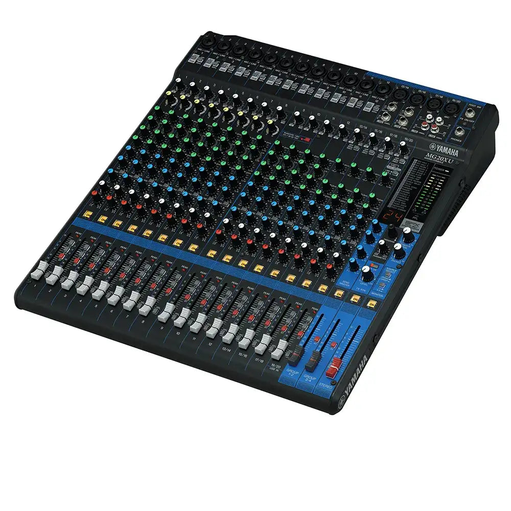 Yamaha MG20XU 20-Channel Analog Mixer with 16 Mic Preamps & Digital Effects