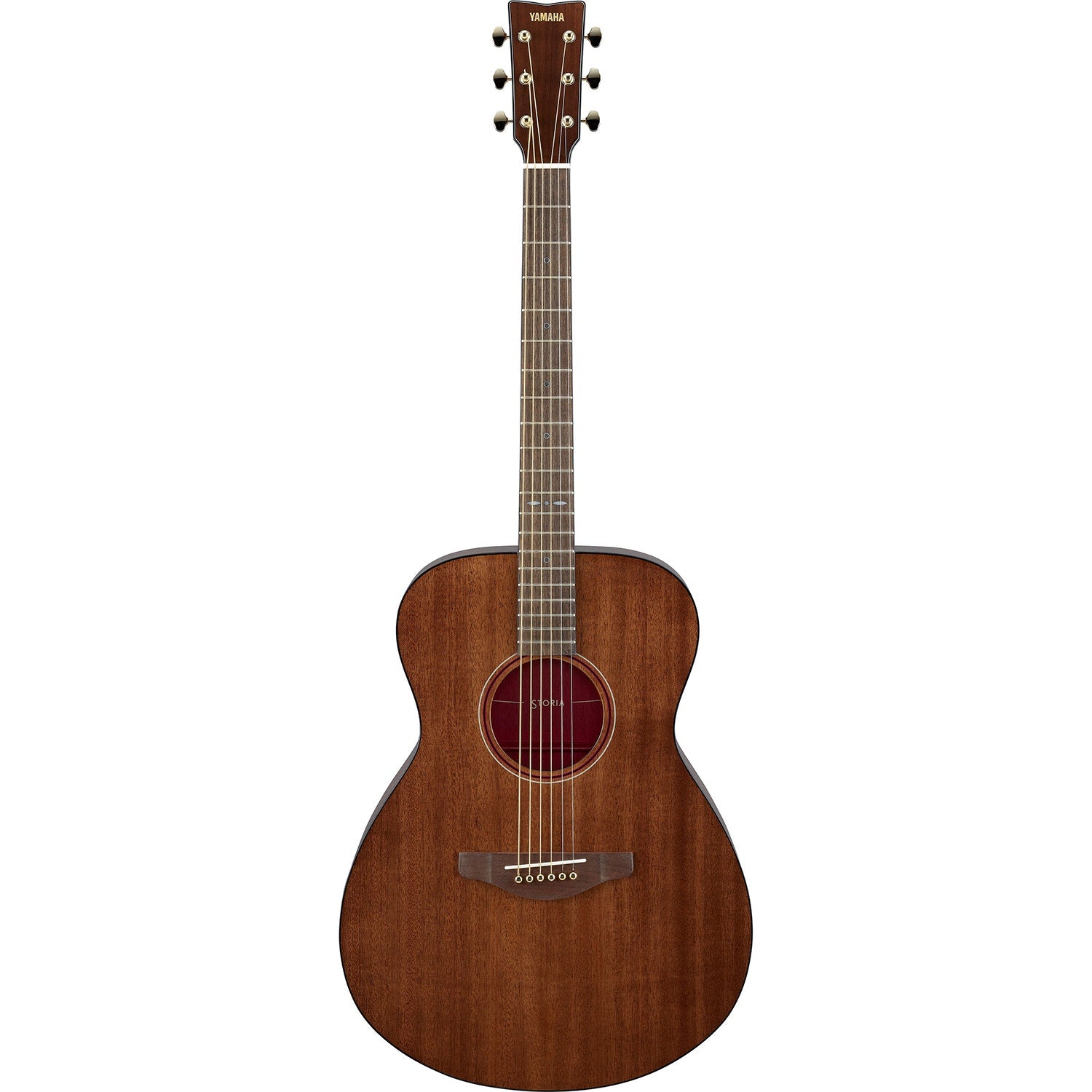 Yamaha STORIA III Concert-Body Acoustic Electric Guitar, Solid Mahogany Top (E-STOCK)