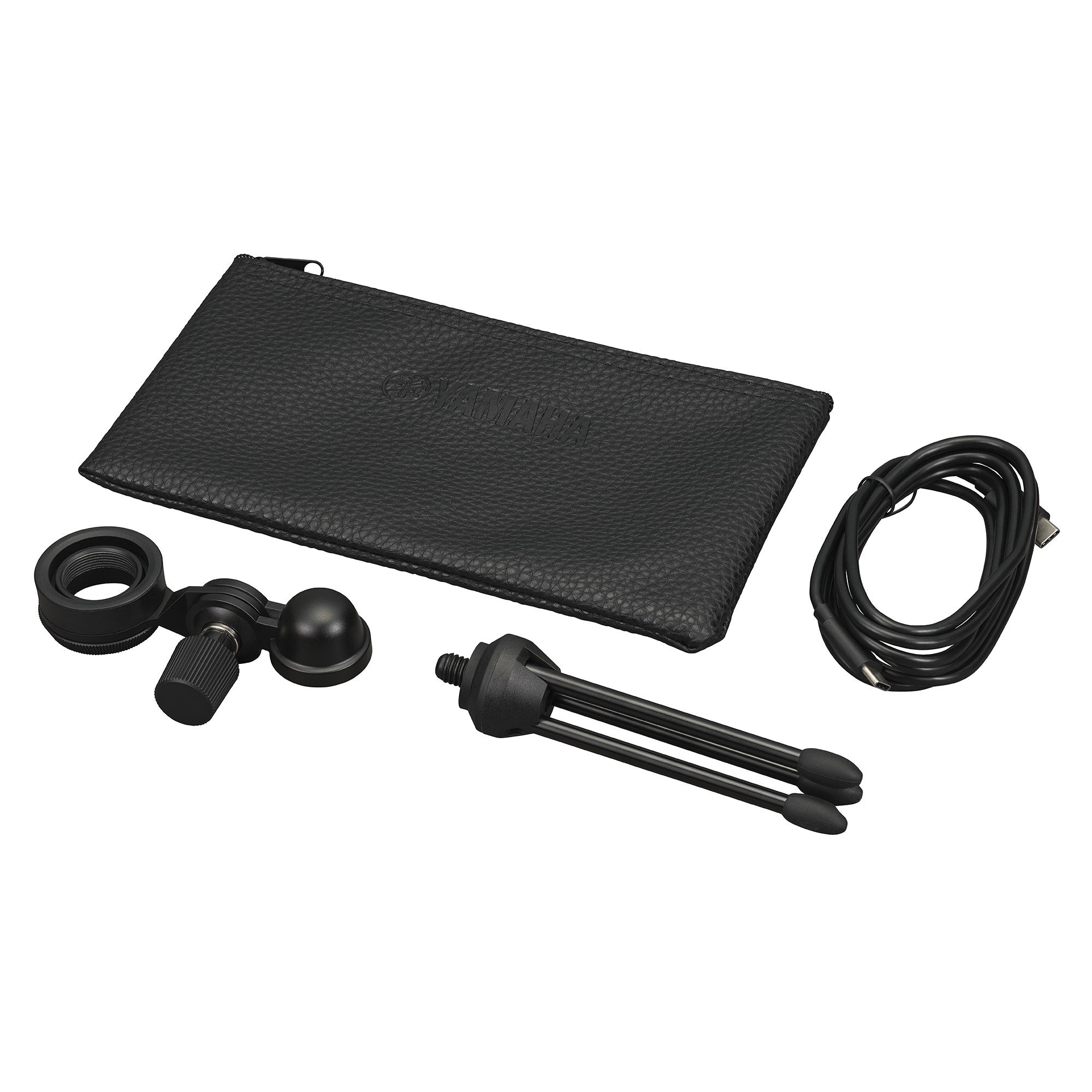 Yamaha YCM01U USB Cardioid Condenser Microphone for Streaming / Podcast, Black