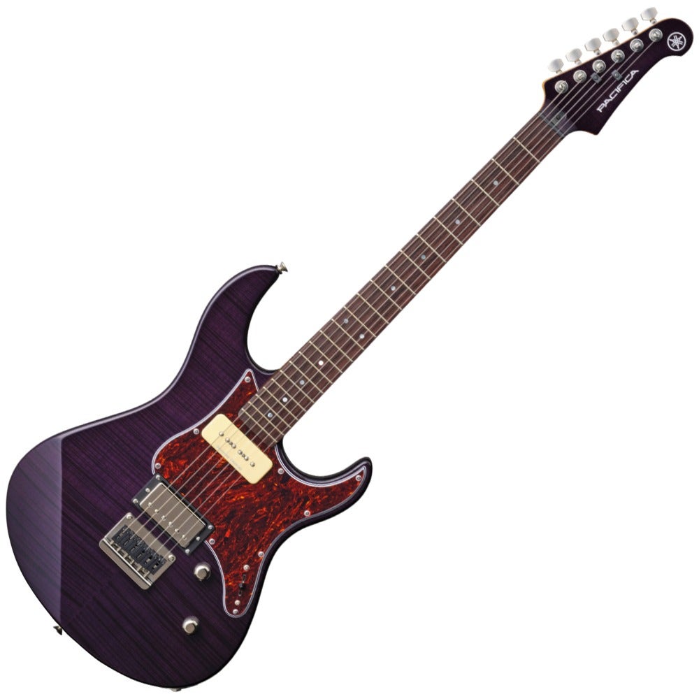 Yamaha PAC611HFM Pacifica Electric Guitar - Translucent Purple Finish
