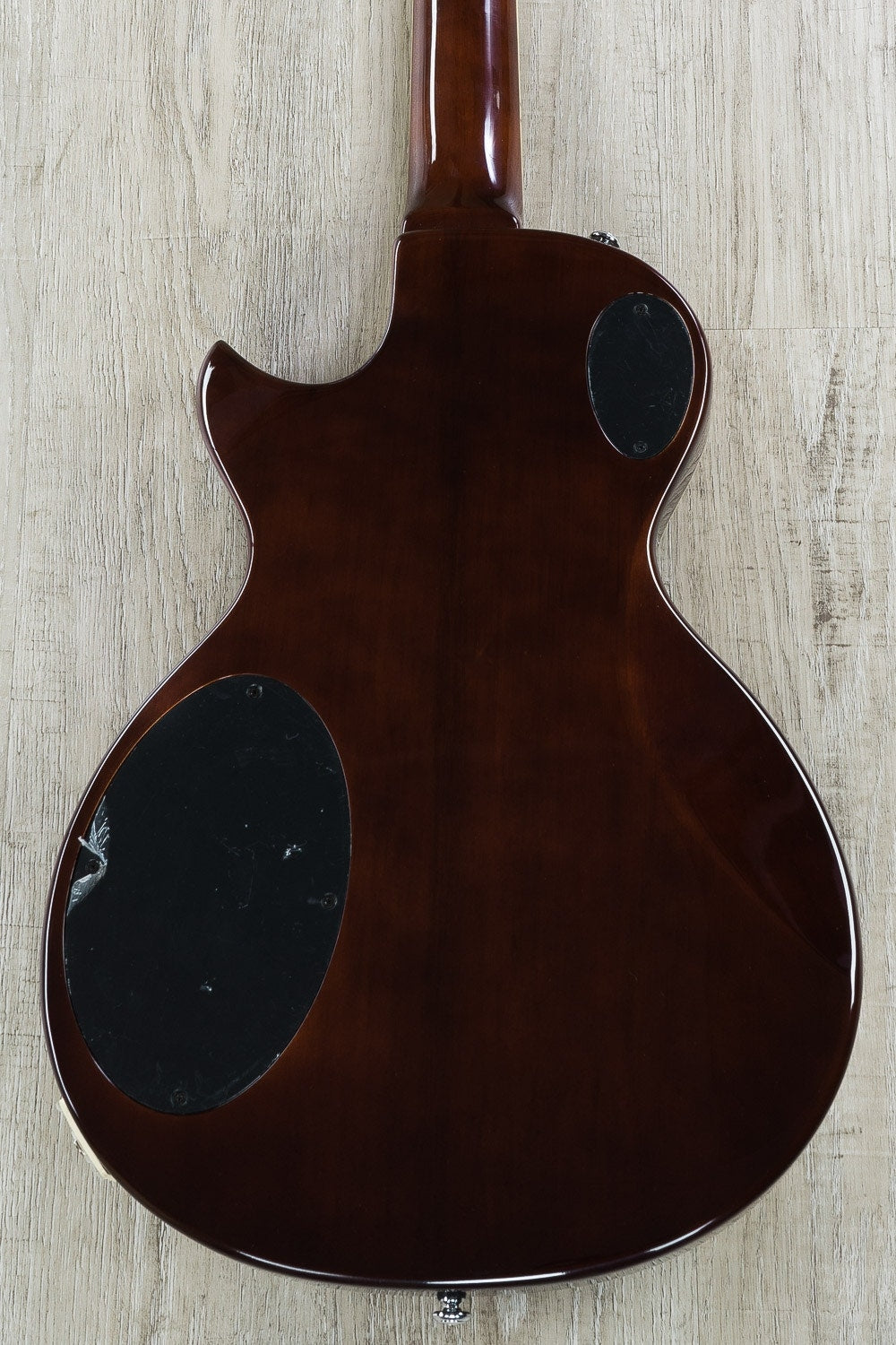 Zemaitis Z22FF Z Series Electric Guitar, Flame Maple Top, Gig Bag - Brown Burst (NAMM 2018 Exhibition Stock) (Open Box)
