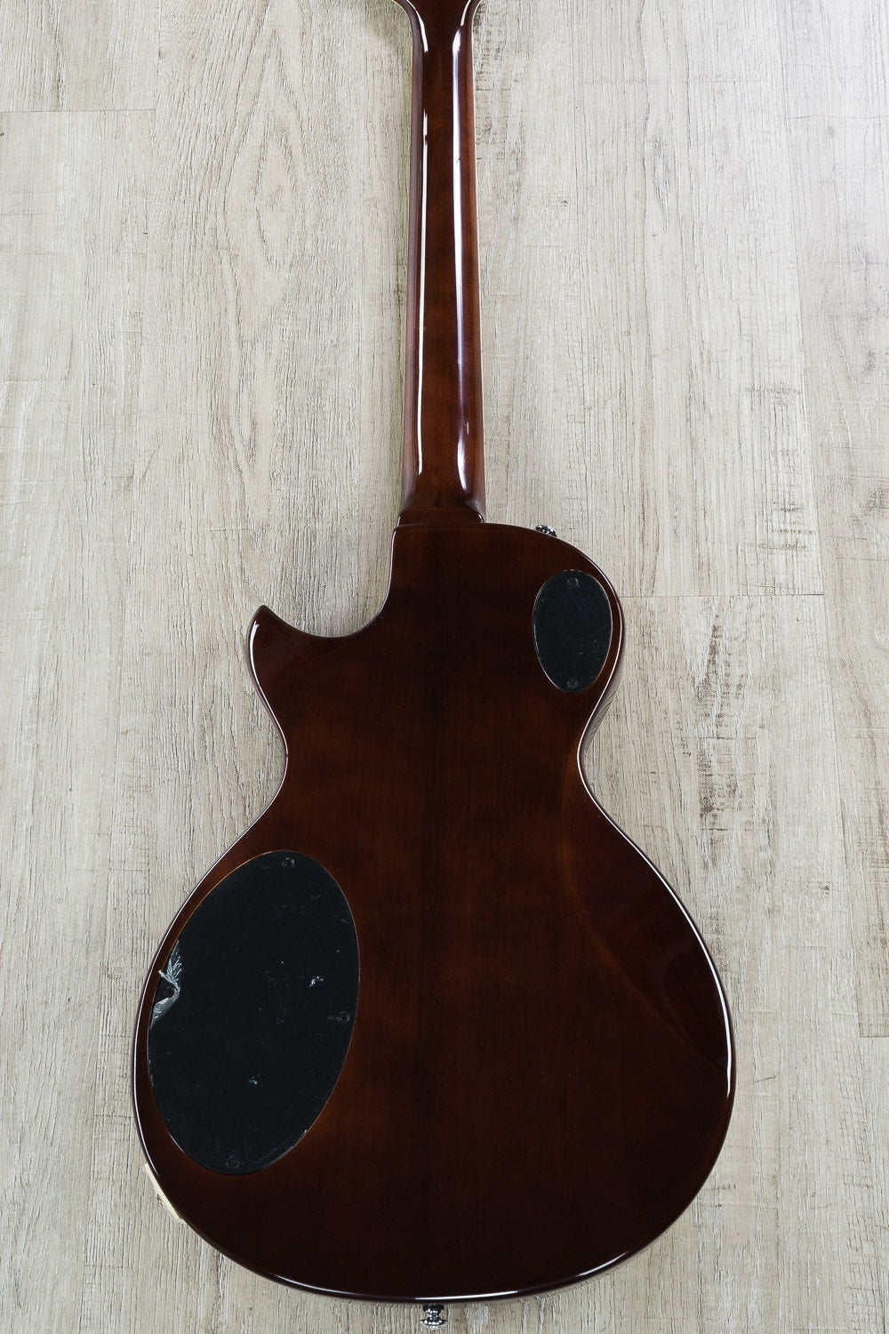 Zemaitis Z22FF Z Series Electric Guitar, Flame Maple Top, Gig Bag - Brown Burst (NAMM 2018 Exhibition Stock) (Open Box)