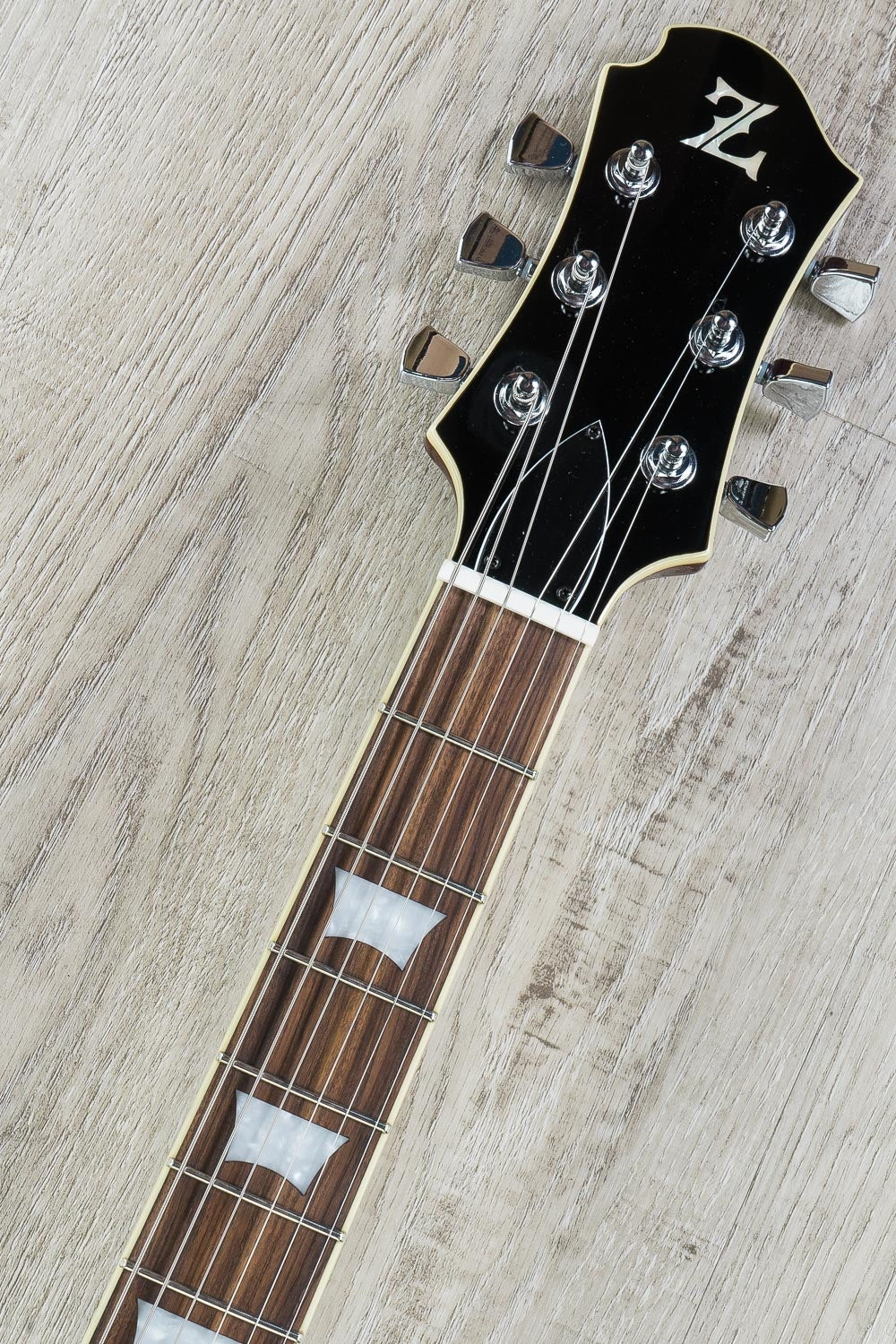 Zemaitis Z22FF Z Series Electric Guitar, Flame Maple Top, Gig Bag - Brown Burst (NAMM 2018 Exhibition Stock) (Open Box)