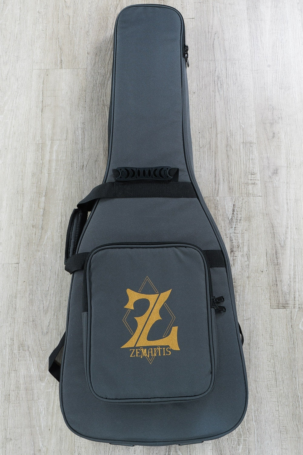 Zemaitis Z22FF Z Series Electric Guitar, Flame Maple Top, Gig Bag - Brown Burst (NAMM 2018 Exhibition Stock) (Open Box)