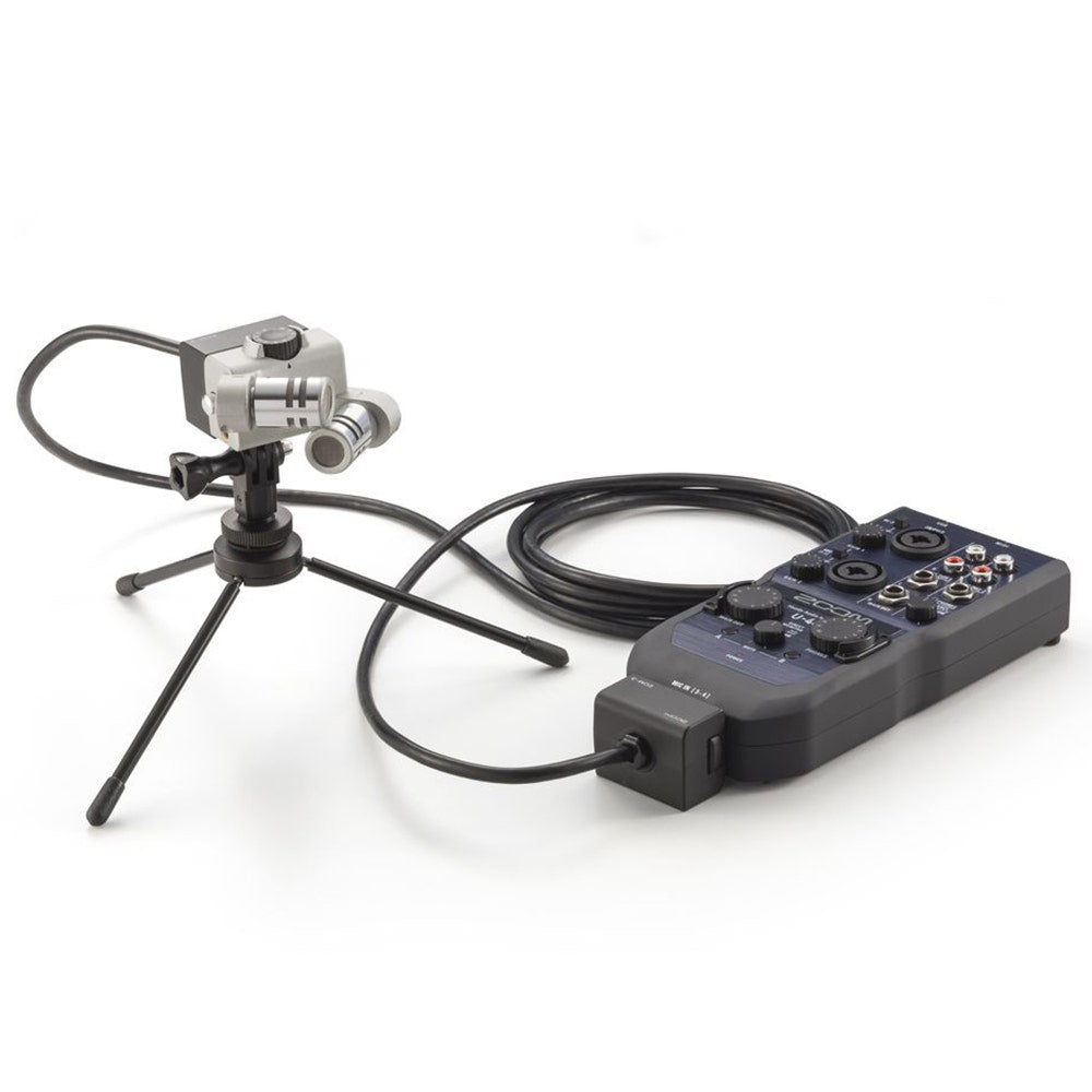 Zoom U-44 24-Bit/96kHz 4-Channel Handy USB Audio Interface w/ 2 Preamps