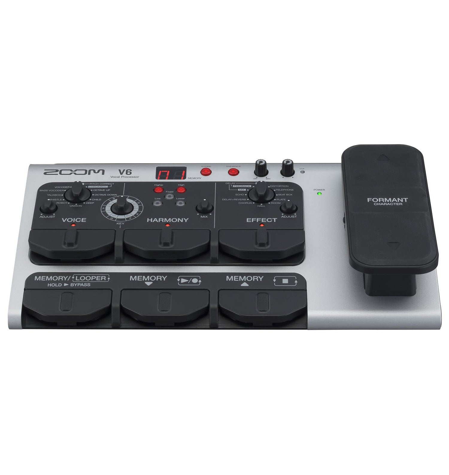 Zoom V6-SP Vocal Processor Effects Pedal