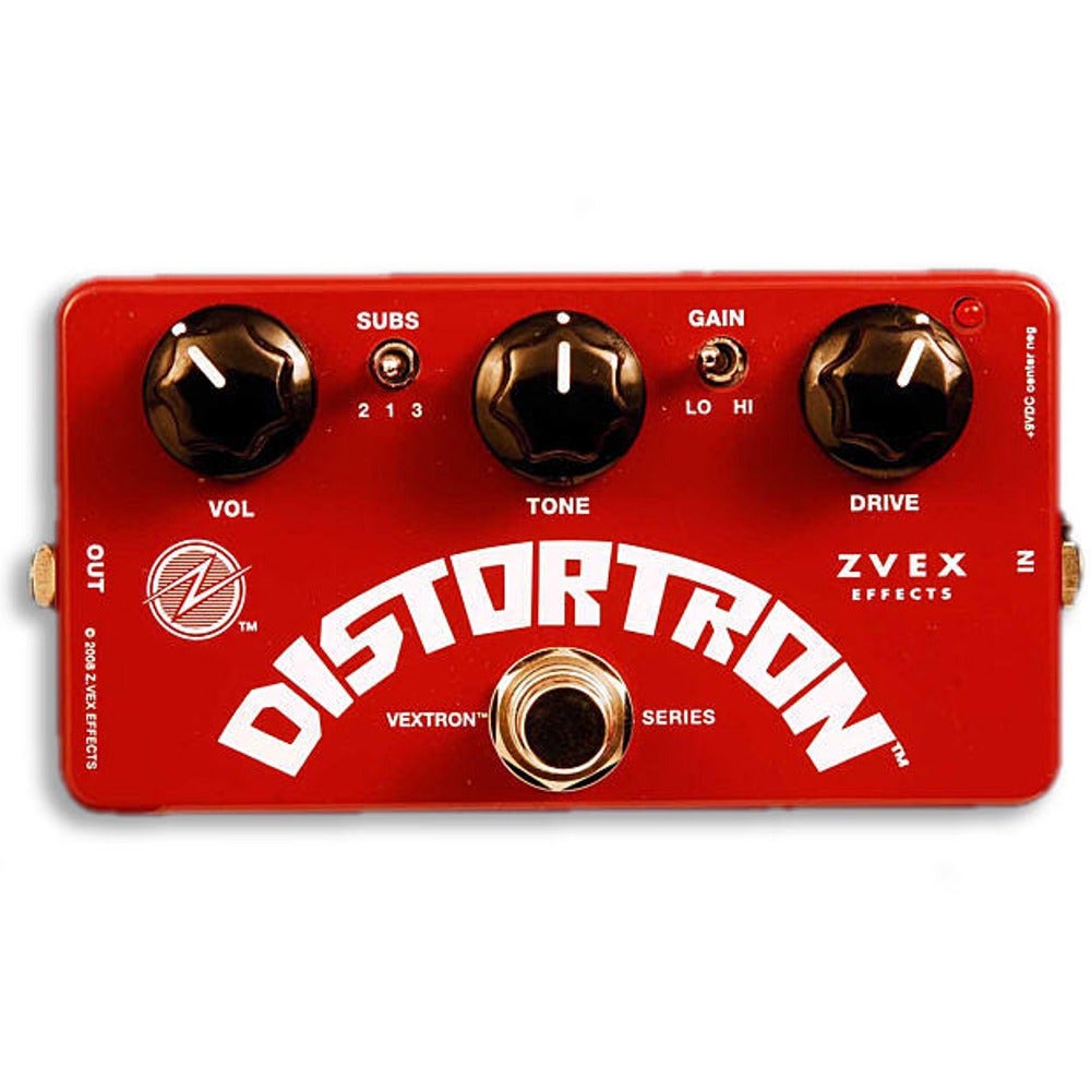 ZVEX Vextron Series Distortron Boutique Distortion Guitar Effects Pedal